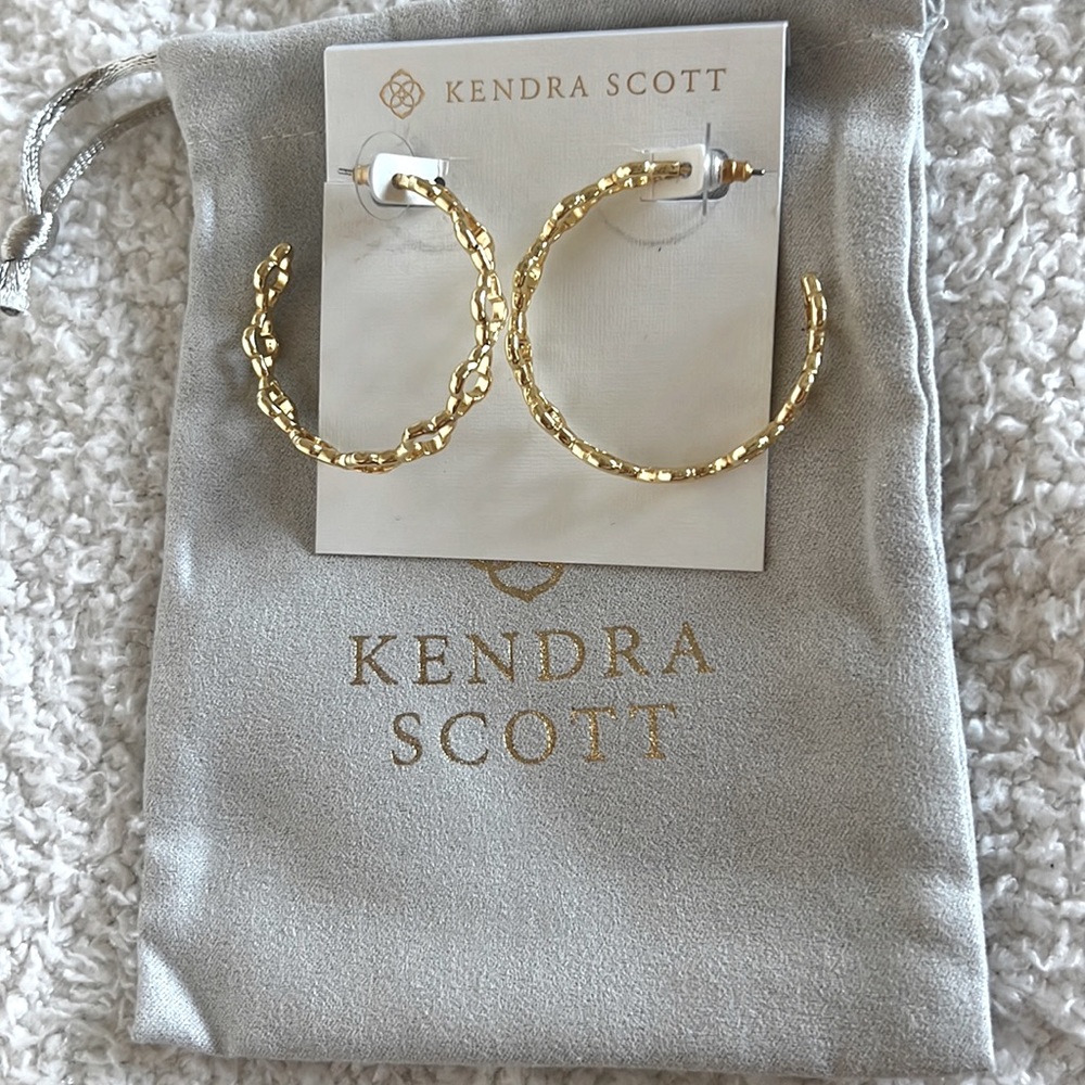 Kendra Scott Abbie Gold Earrings